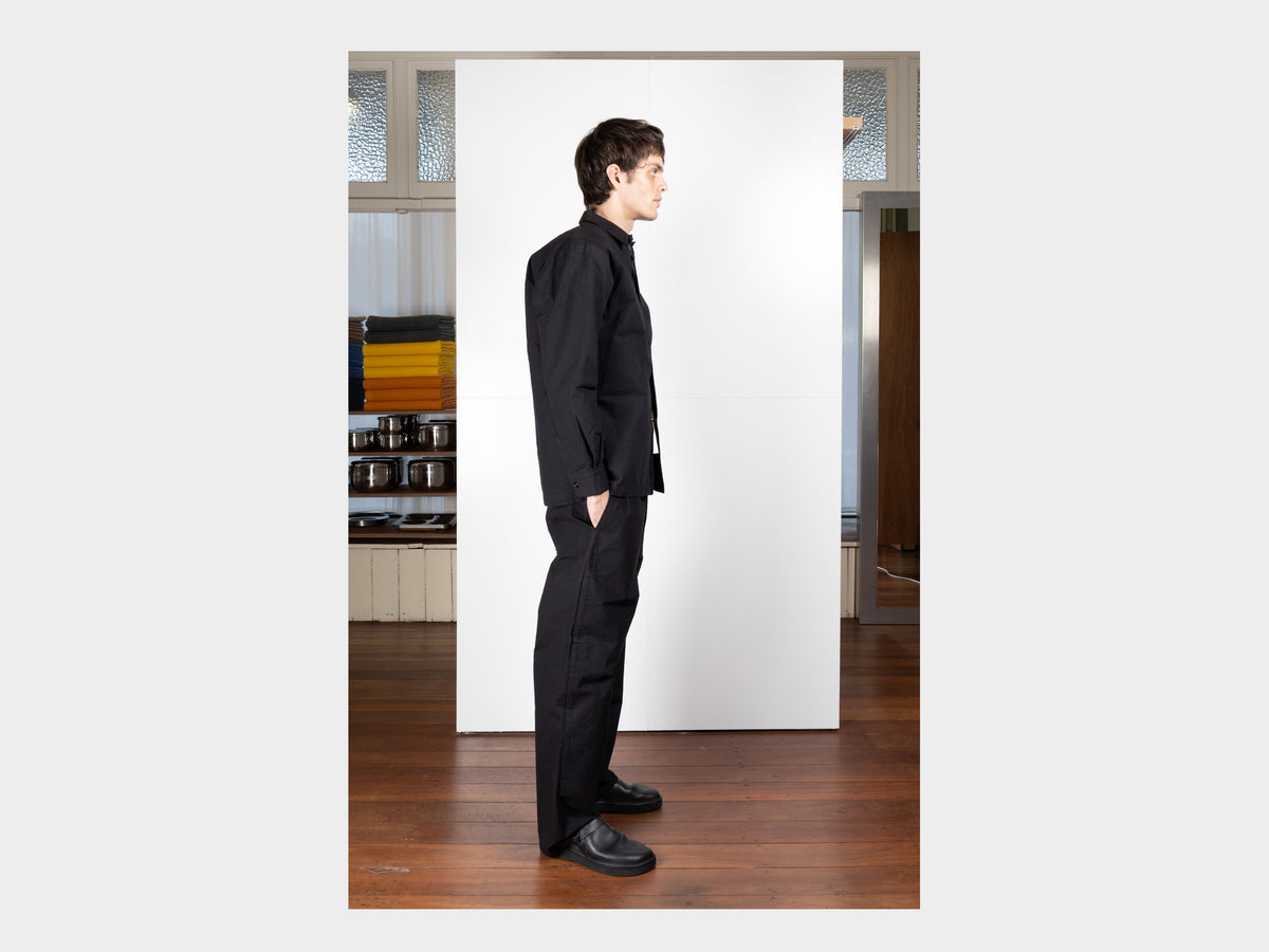 R0D1 "Down Shirt-1" Black Wax