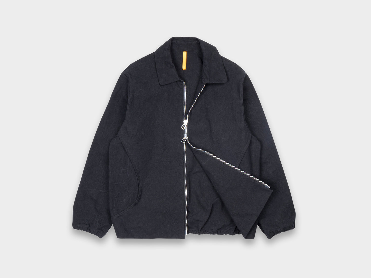 R0S3 "Scoop Shirt" Black Wax