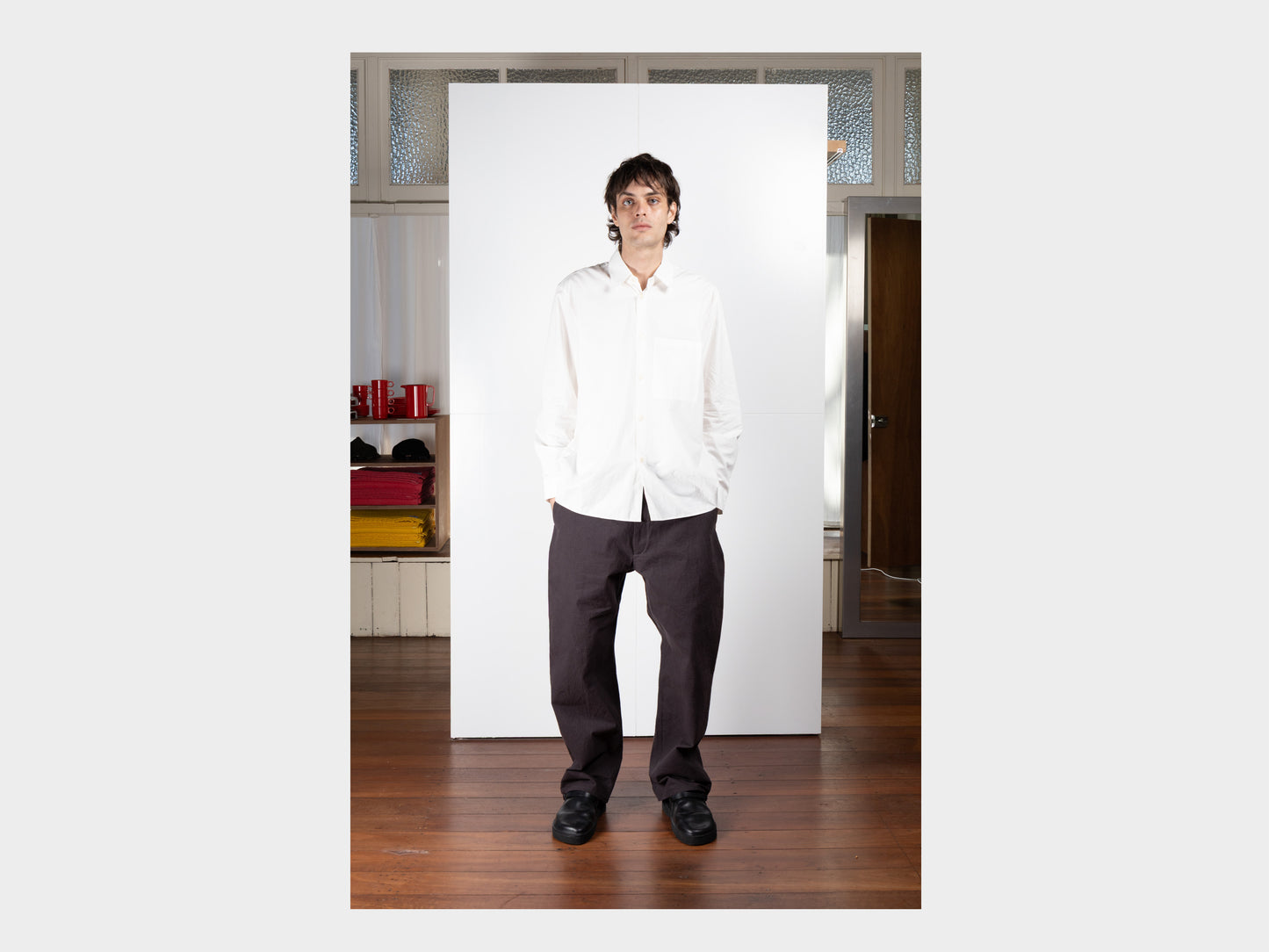 R0S4 "OD Shirt" Undyed Parachute