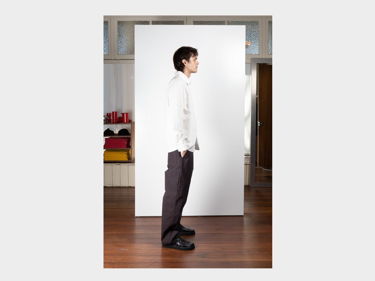 R0S4 "OD Shirt" Undyed Parachute
