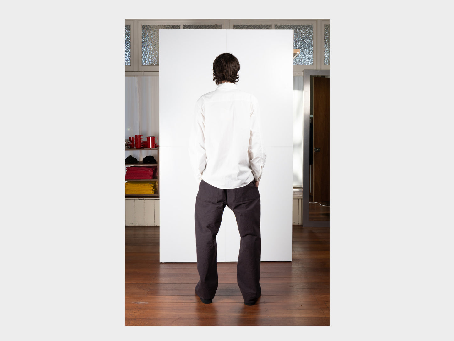 R0S4 "OD Shirt" Undyed Parachute