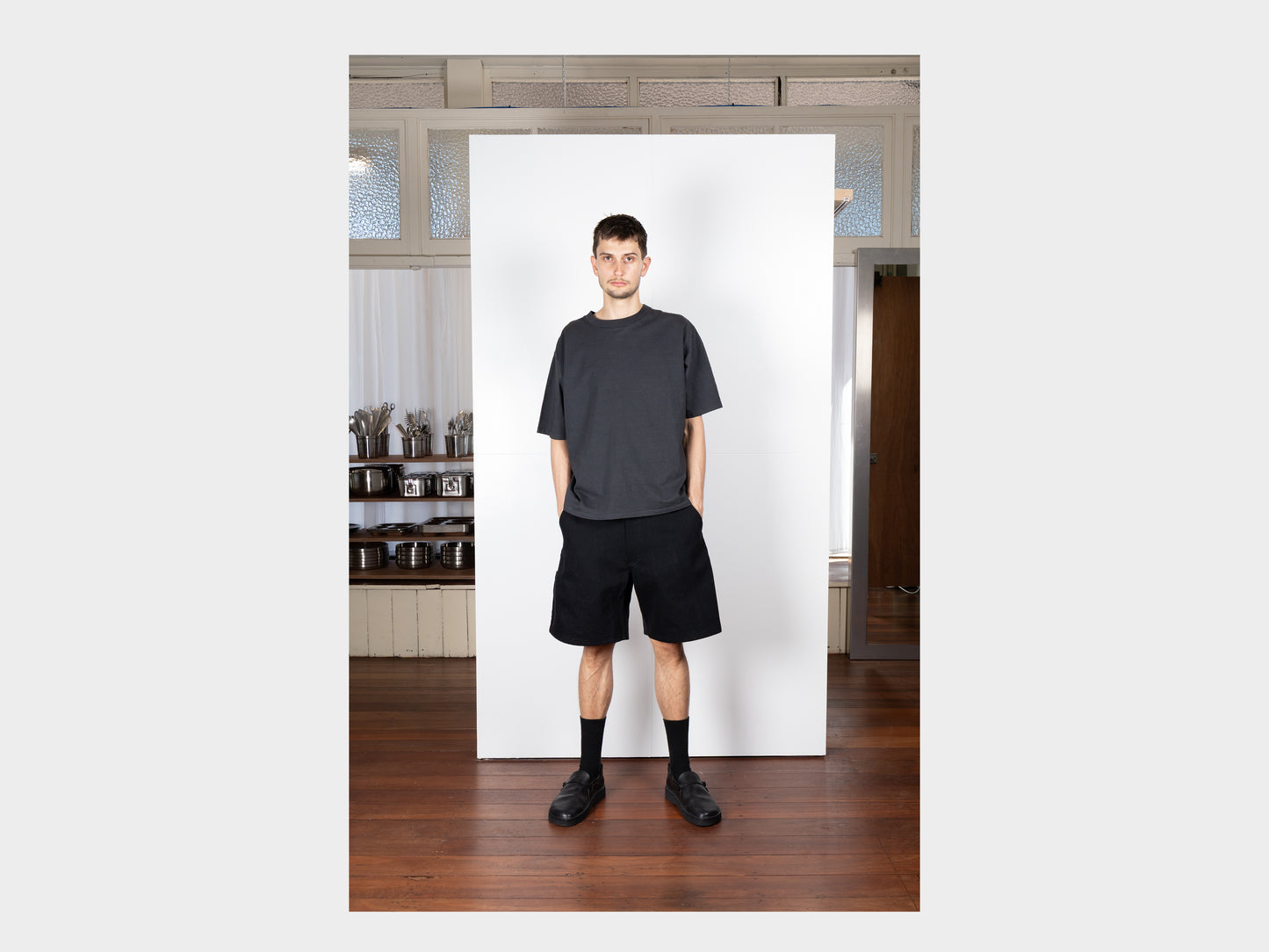 R0T4 "Big T-Shirt"  Coal