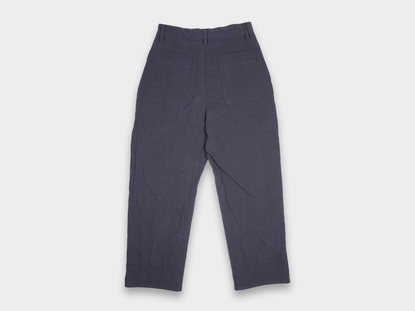 R18P4 "Wide Pants" Rock Linen