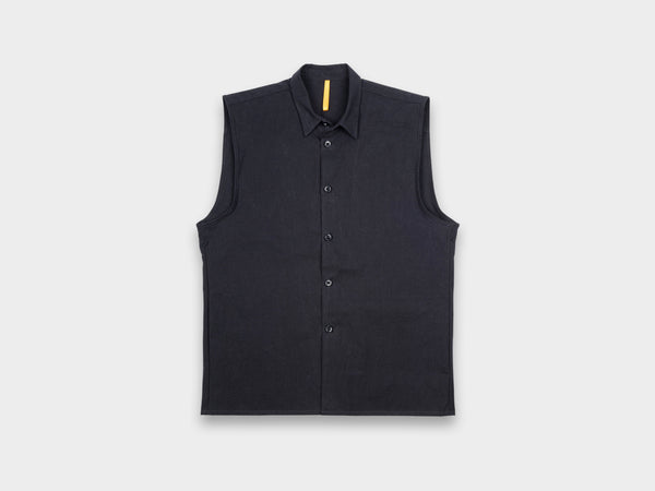 R18S0 "Sleeveless Shirt-1" Black Wax