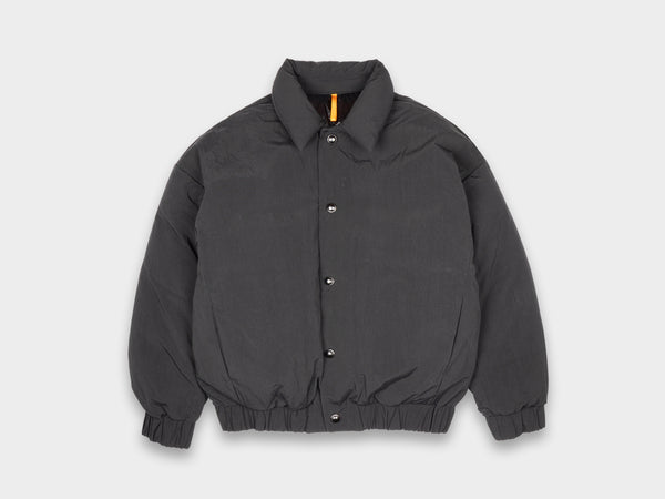 R19D6 "Double Down Blouson" Black Recycled Nylon