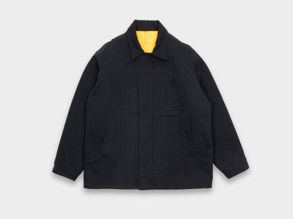 R19J1 "Jebok Coat" All Black Denim