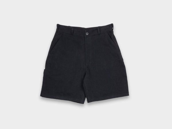 R19J7 "Jebok Shorts" All Black Denim
