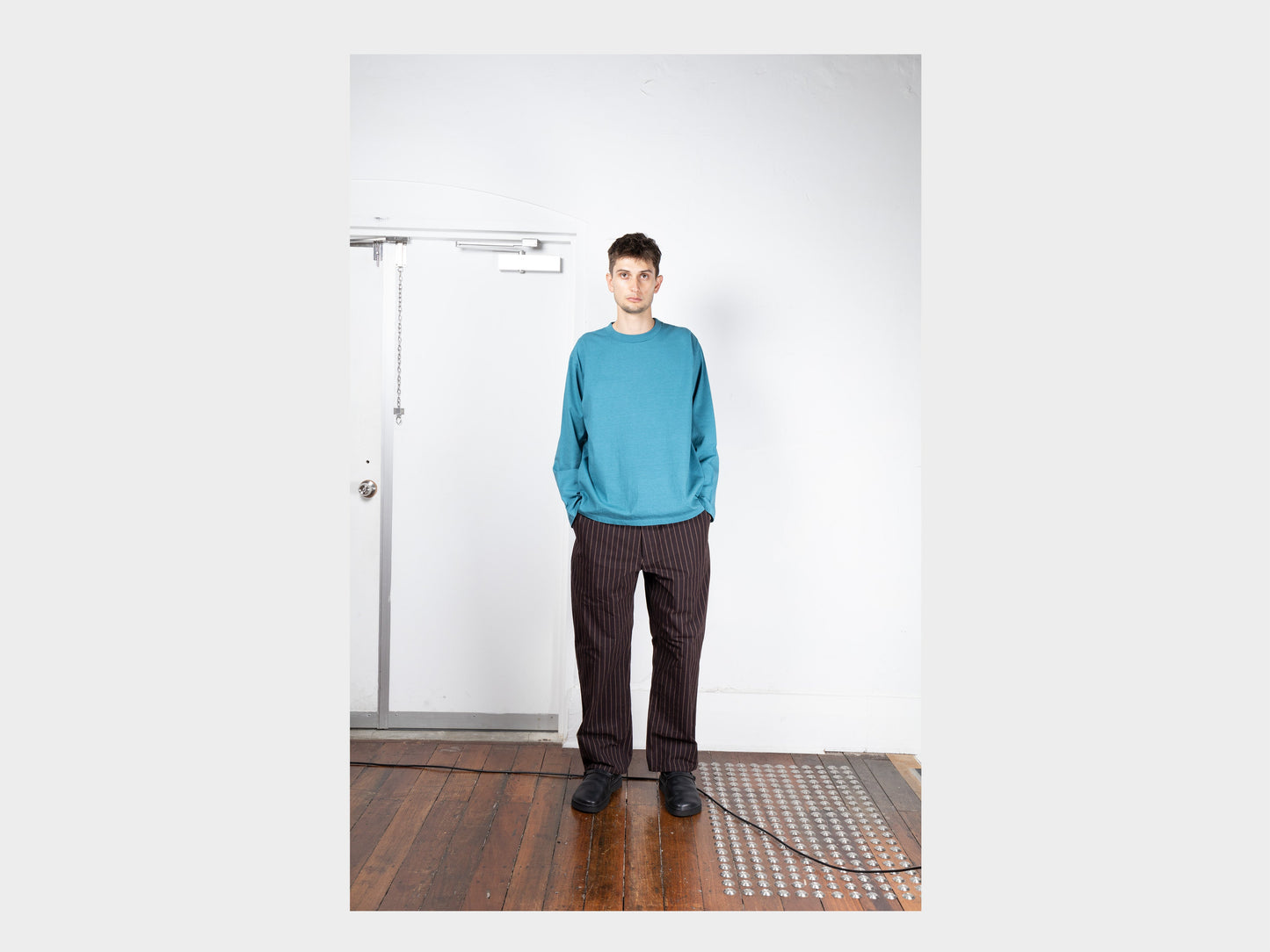 R19T3 "Big T-Shirt Long-Sleeve" Aqua