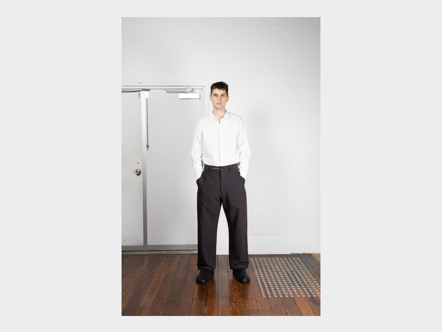 R20P4 "Wide Pants" Earth Linen