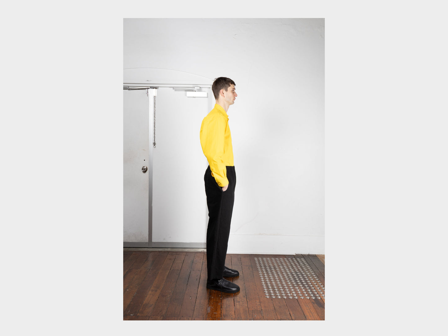 R20P5 "Solid Pants" Black Linen