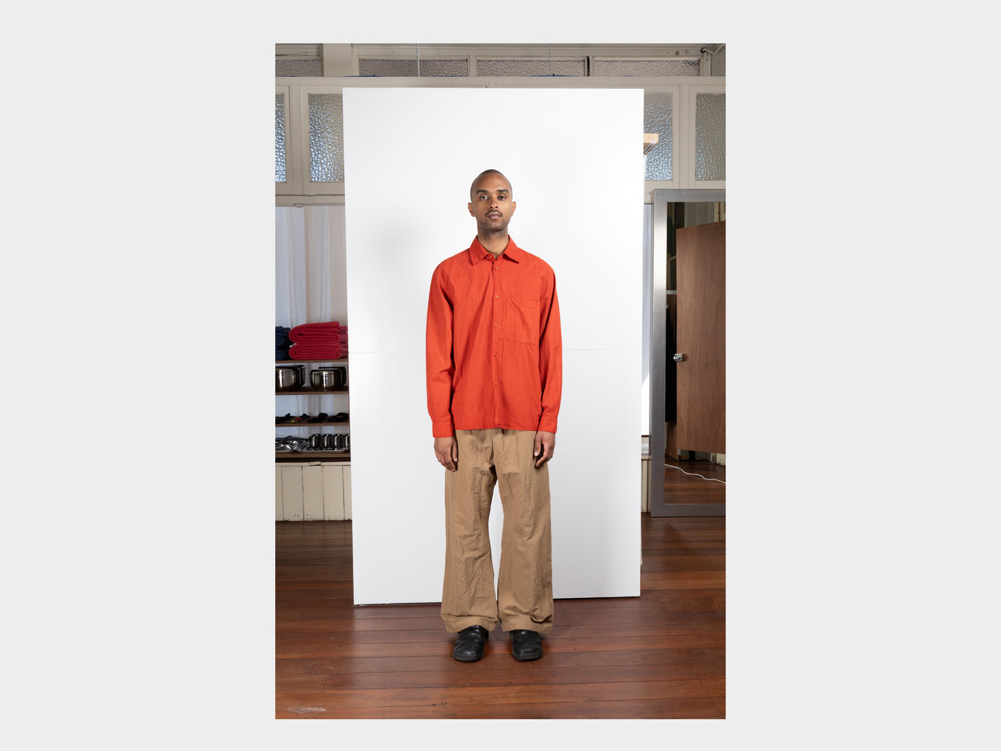 SPP5 "Solid Pants" Reed Linen