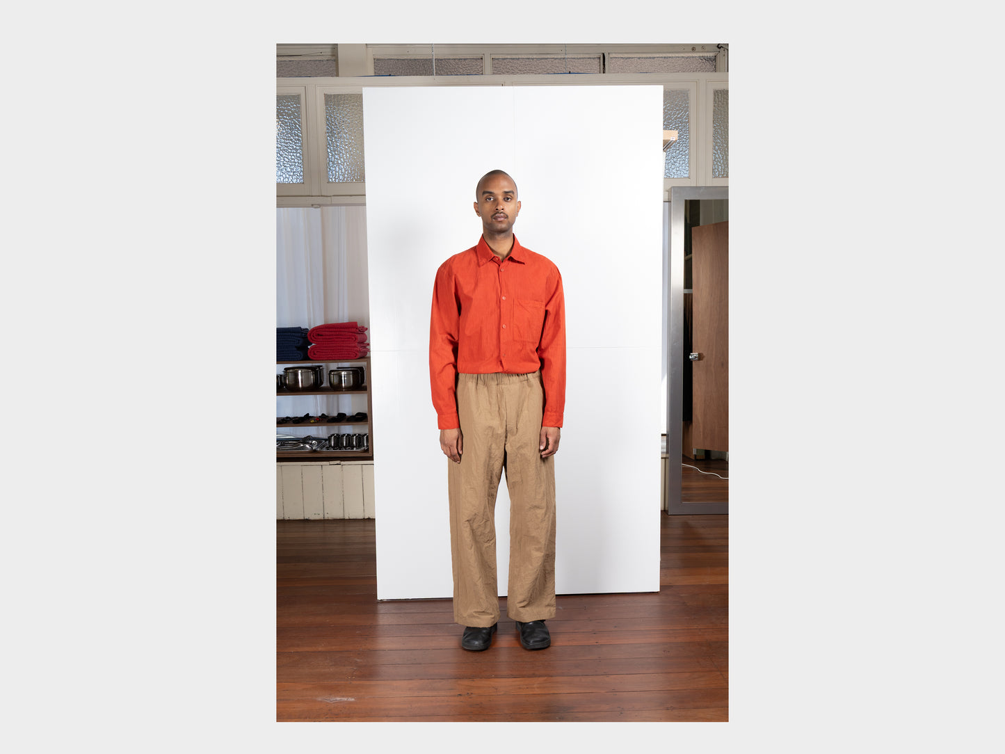 SPP5 "Solid Pants" Reed Linen