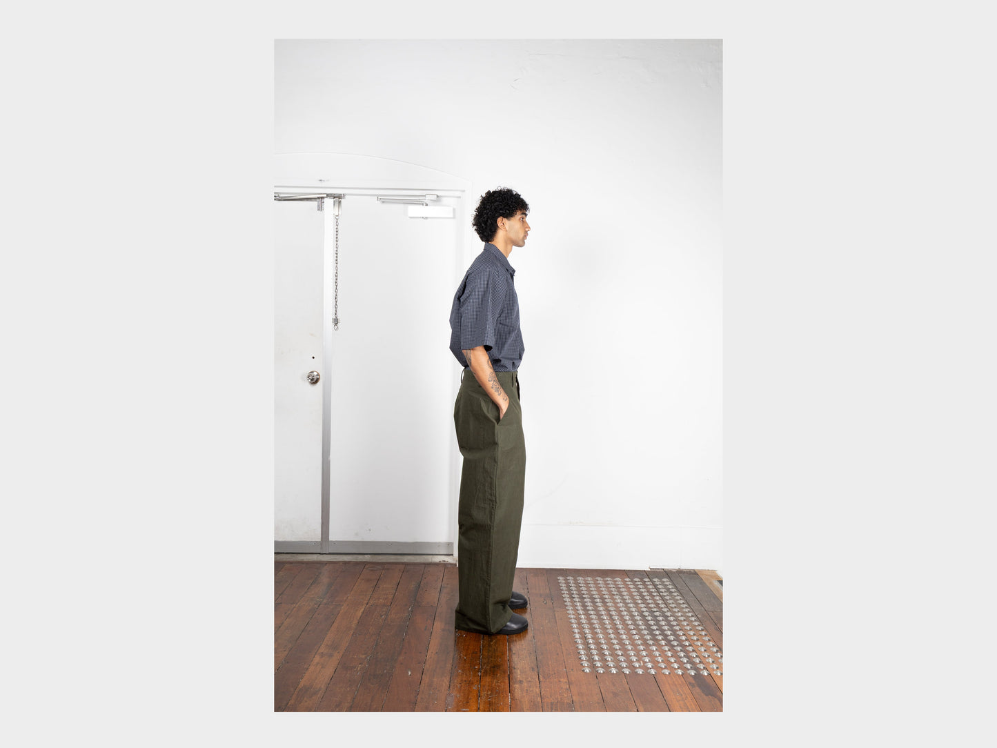 R20P8 "Sail Pants" Woodland Wax
