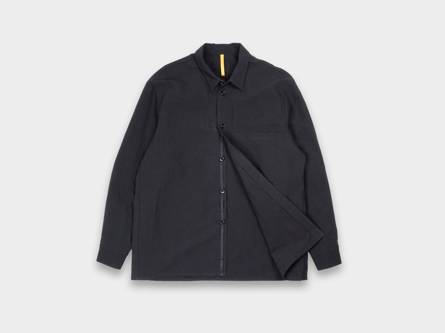 R20S1 "New Shirt-1" Black Linen