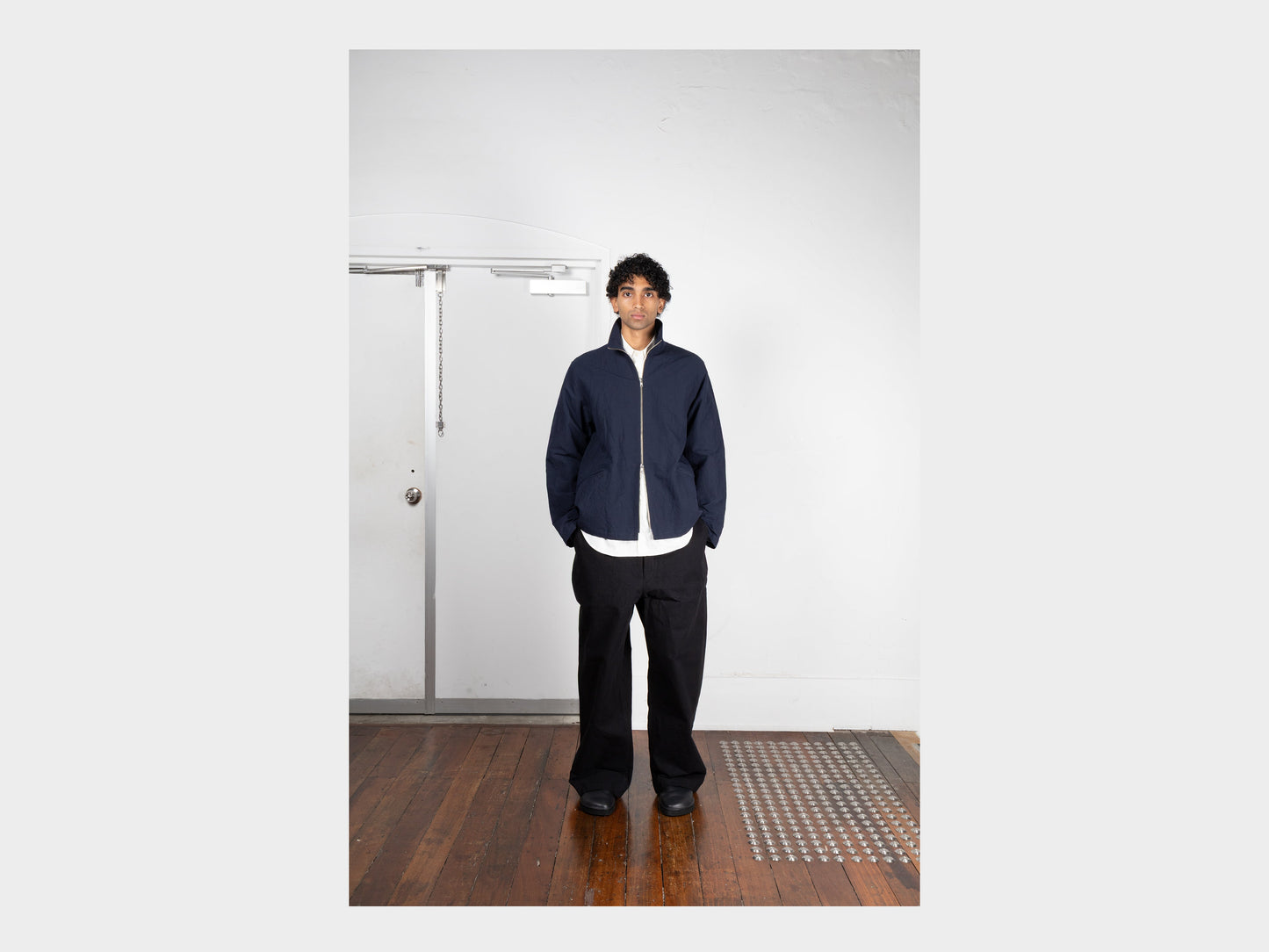 R20S3 "Track Shirt" Pacific Linen