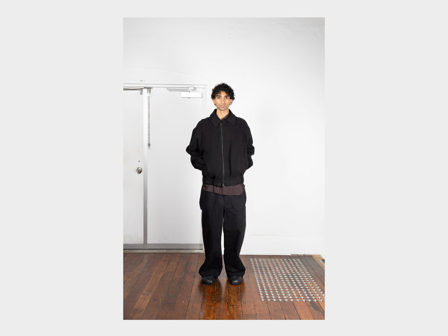 R20S3 "Zip Gum Shirt" Black 20hr Canvas