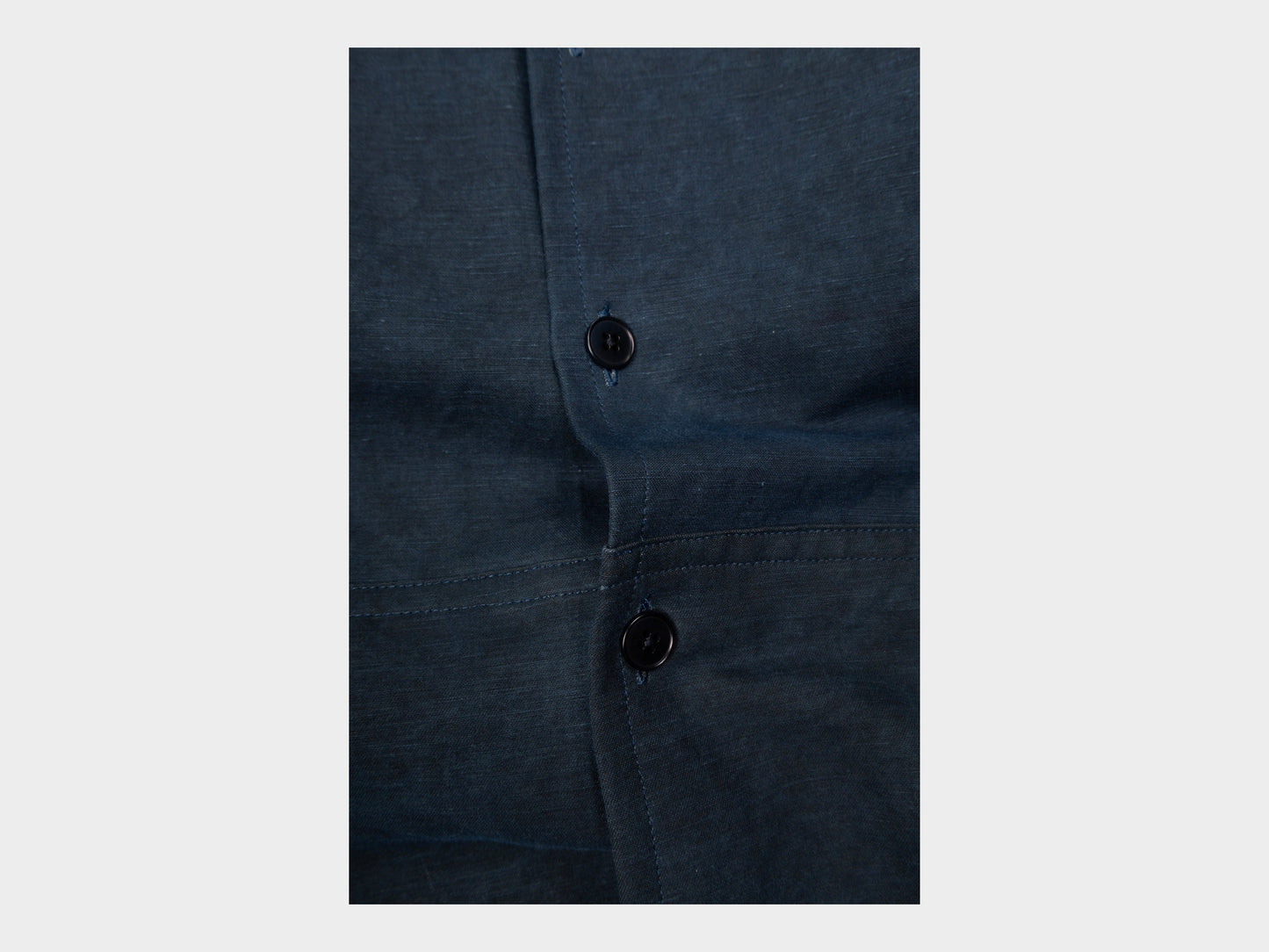 R20S5 "Shop Shirt" Sumi Indigo Double Cloth
