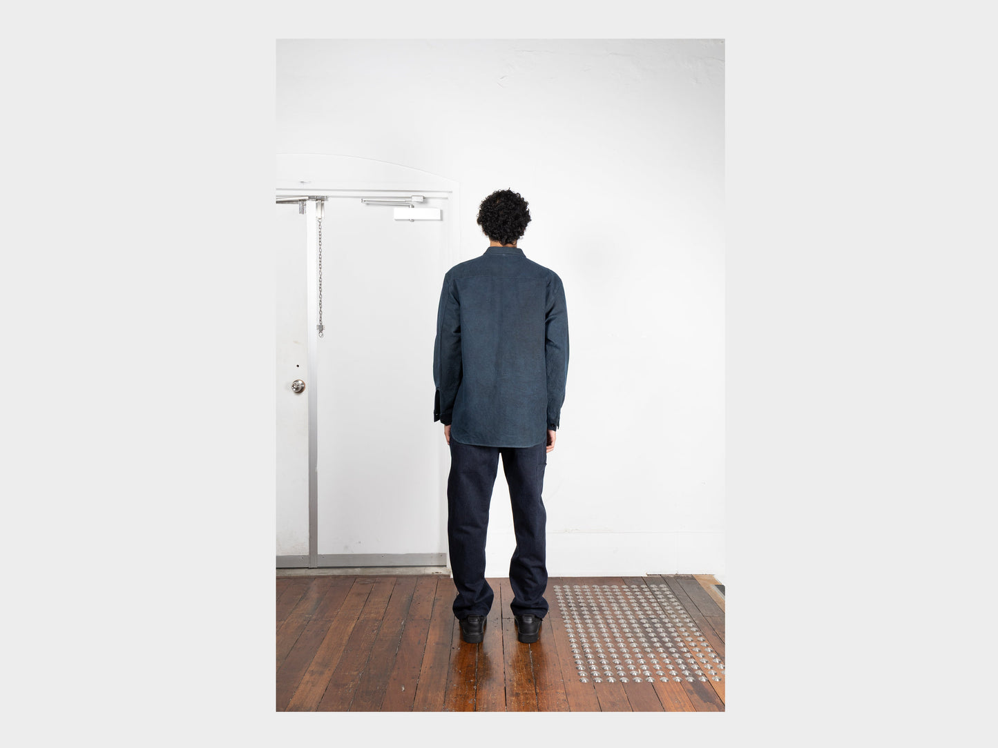 R20S8 "Weather Shirt PK" Sumi Indigo Double Cloth