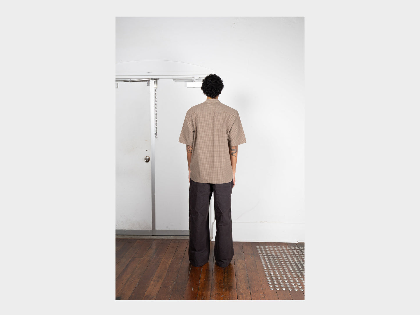 R20S9 "S/S Weather Shirt" Garden Grid