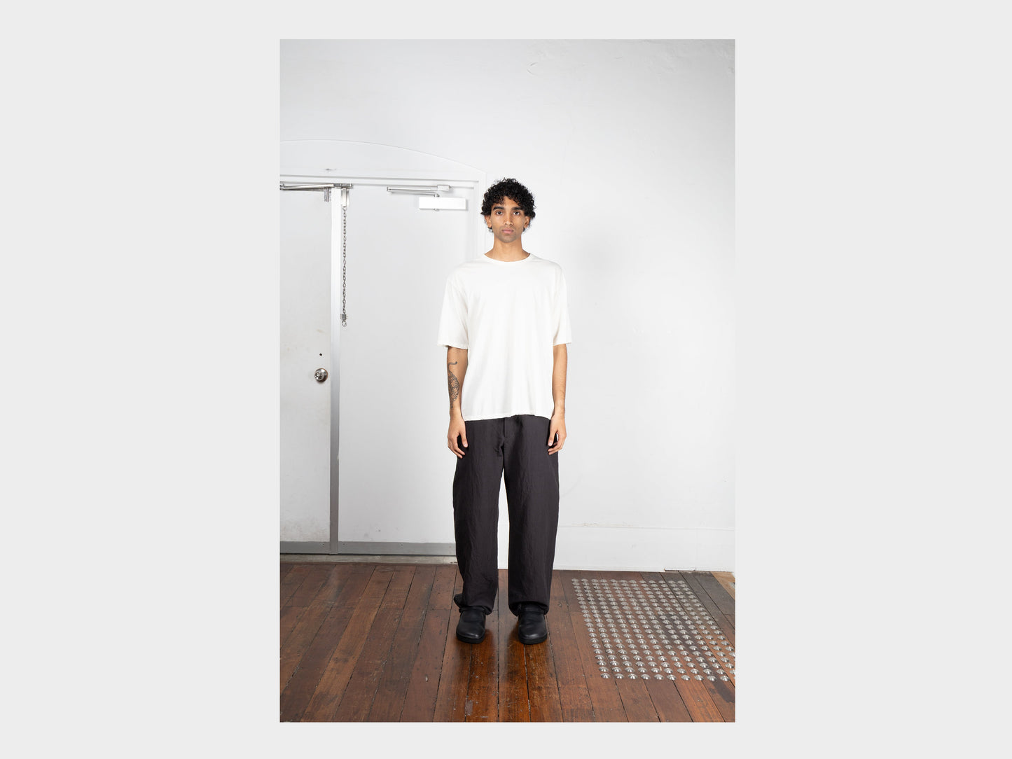 R0T5 "S/S Binder T-Shirt" White