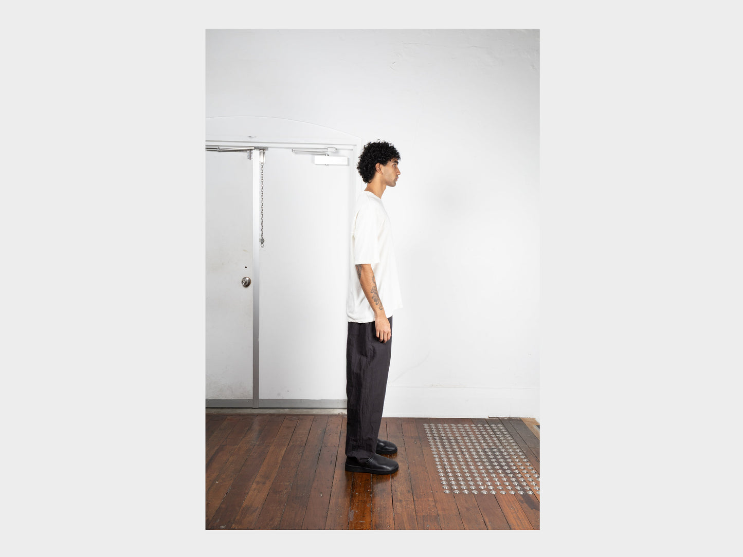 R0T5 "S/S Binder T-Shirt" White