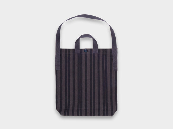 R21B1 "Multi Handle Tote" Grey Theatre Wax