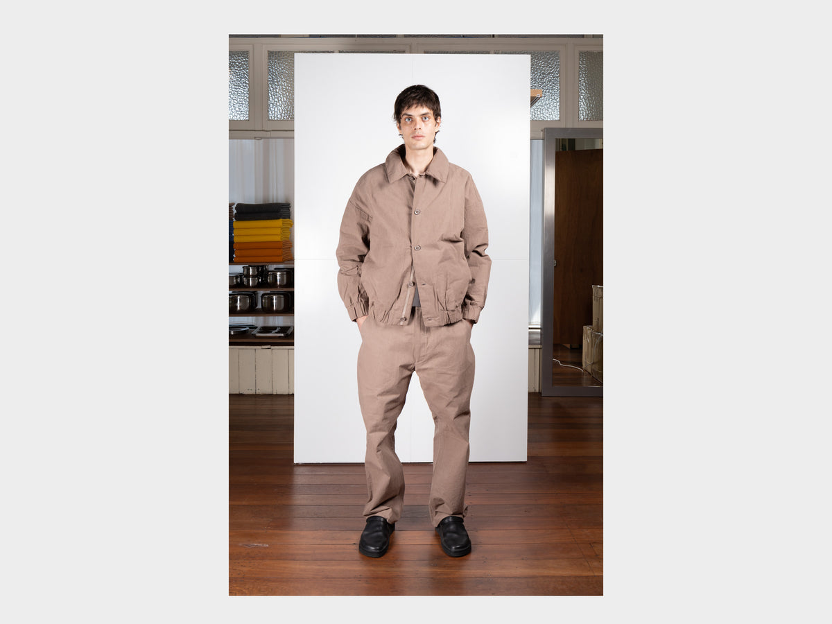 R21D3 "Down Blouson" Storm Wax