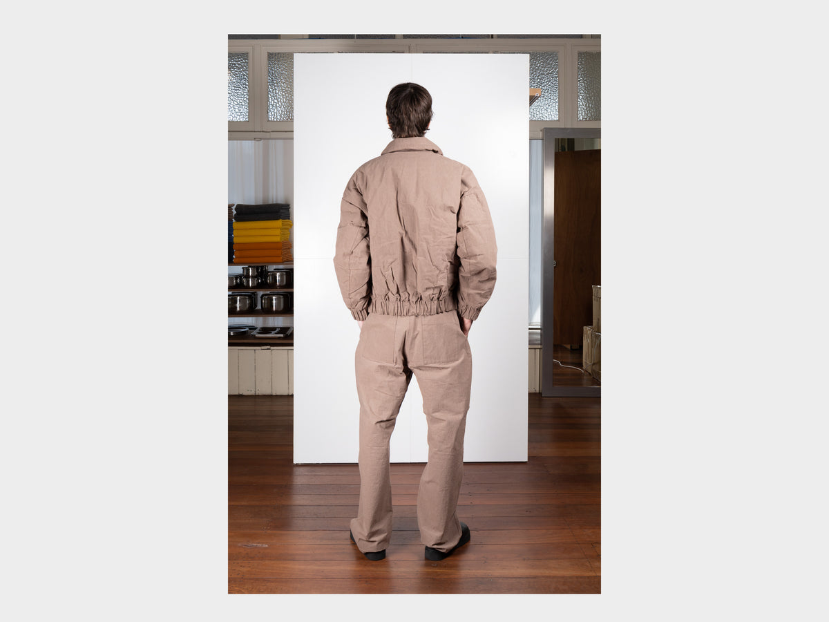 R21D3 "Down Blouson" Storm Wax