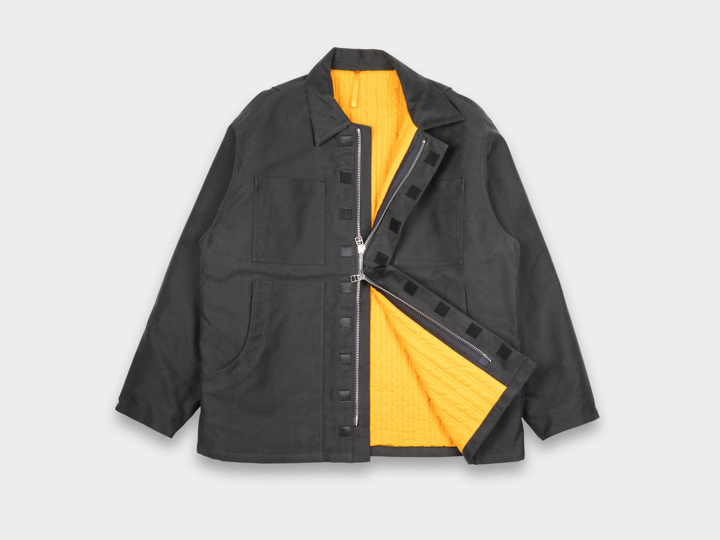 R21J1 "Jebok Coat" Tarmac Moleskin