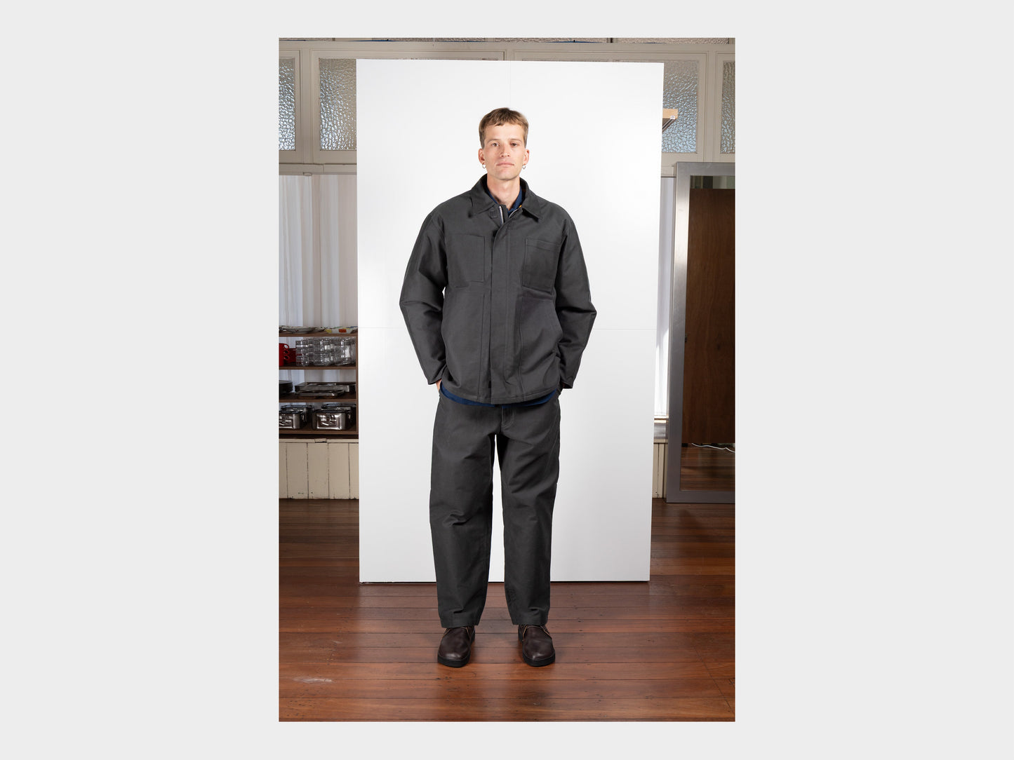 R21J1 "Jebok Coat" Tarmac Moleskin