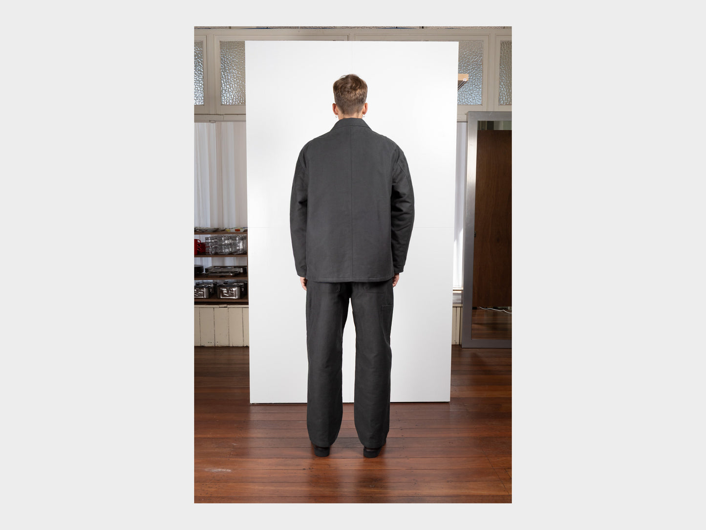 R21J1 "Jebok Coat" Tarmac Moleskin