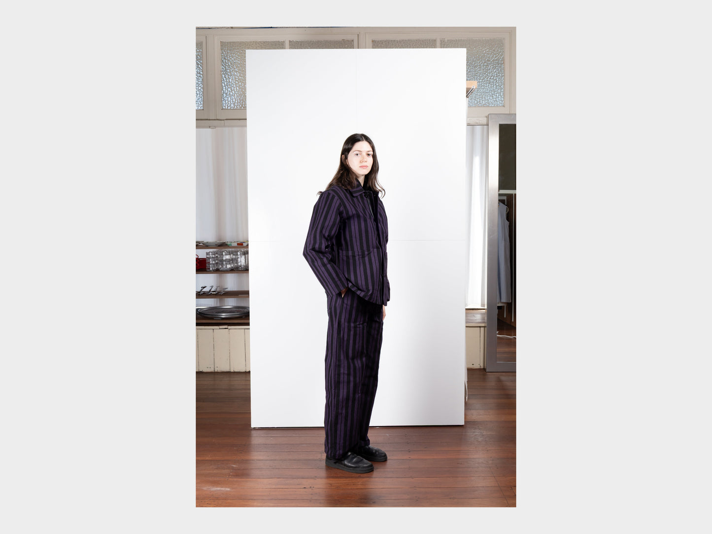 W–R21P4 "High-Wide Pants" Theatre Wax