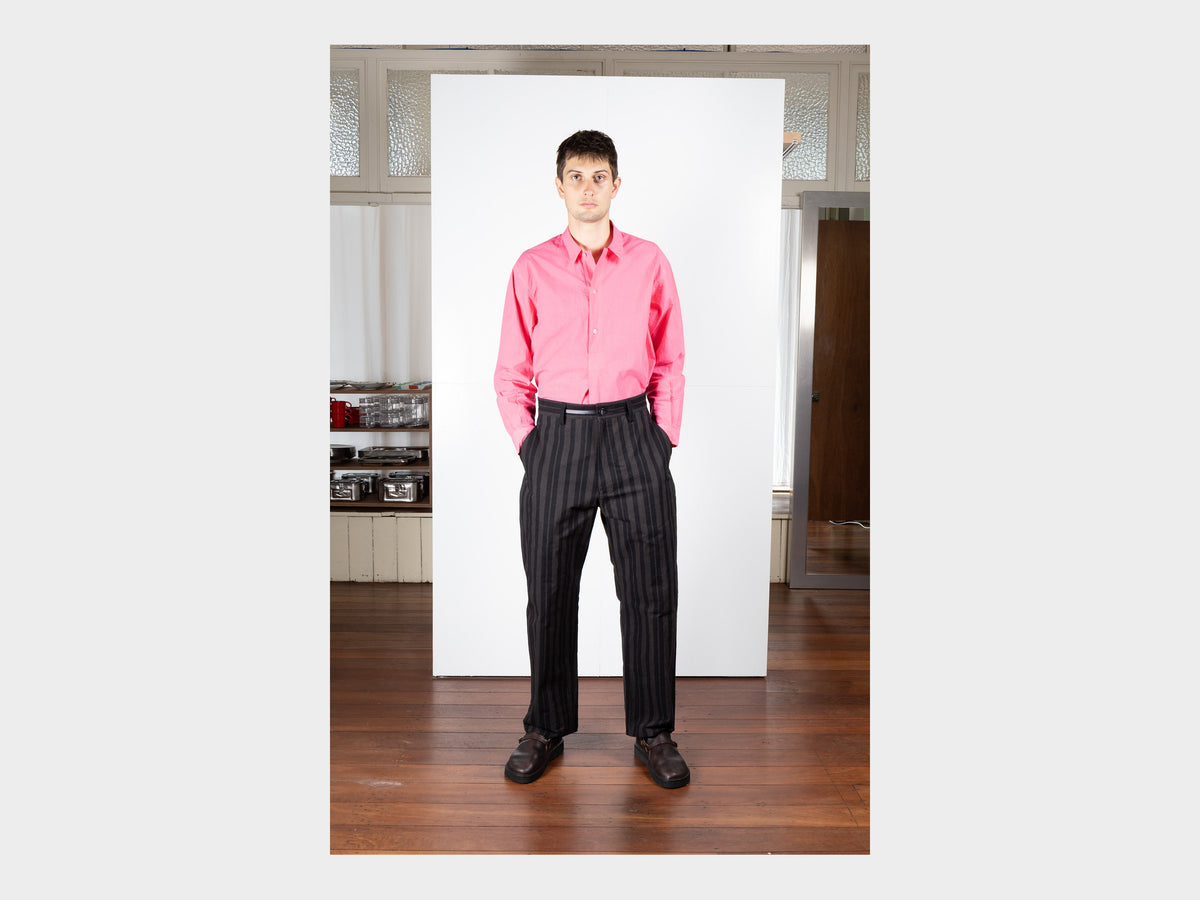 R21P4 "Wide Pants" Grey Theatre Wax