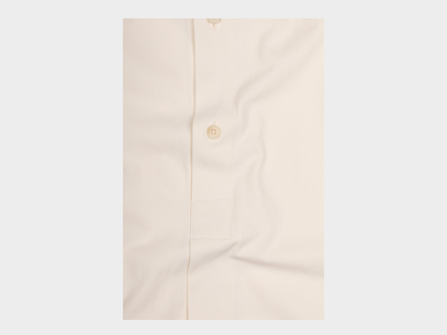 R21S2 "Pullover Shirt" Unbleached Tricotine
