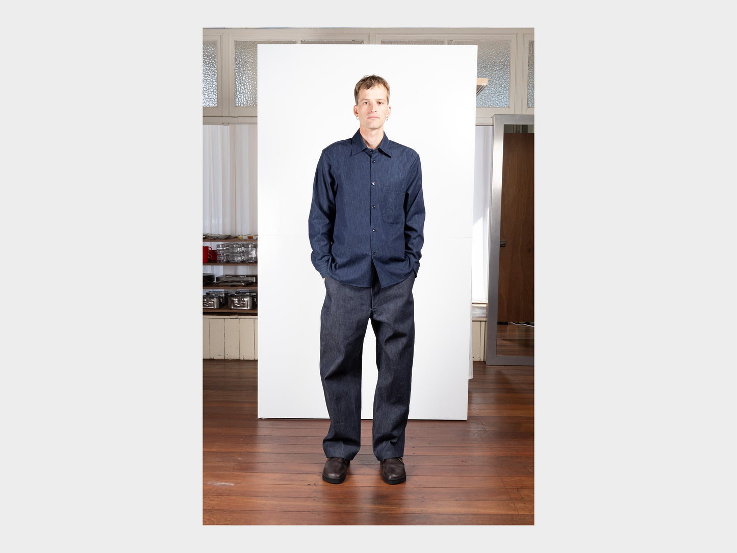 R21S4 "OD Shirt" Organic 6oz Denim