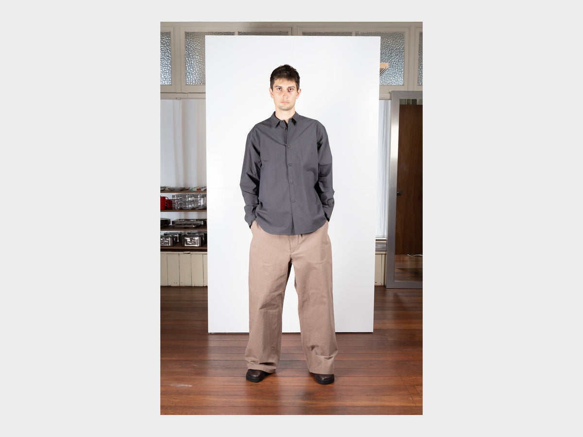 R0S8 "Weather Shirt" Coal Weather