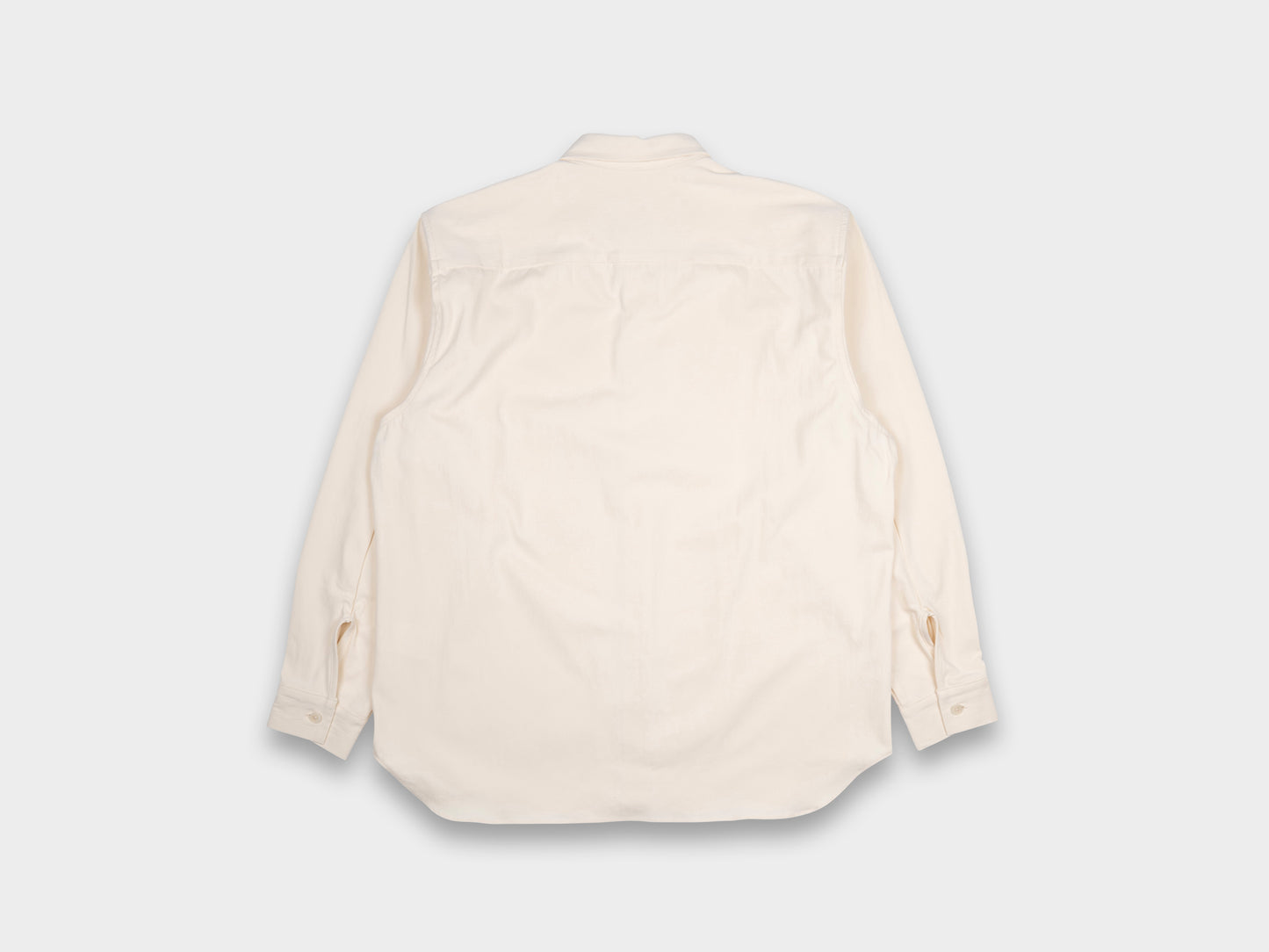 R21S8 "Weather Shirt PK" Unbleached Tricotine