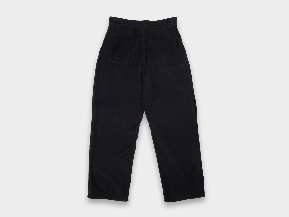 R21Y6 "Patch Pants" Fluid Supima Back-Satin