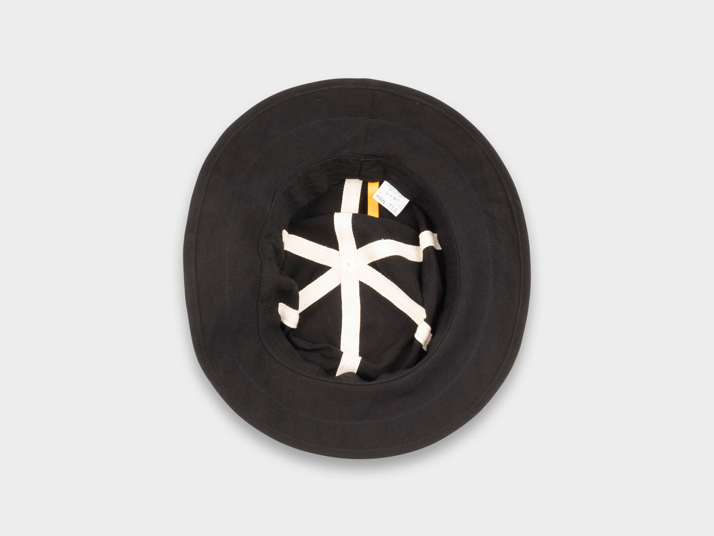 SPC2 "Wide Hat" Roll–dyed Black Linen