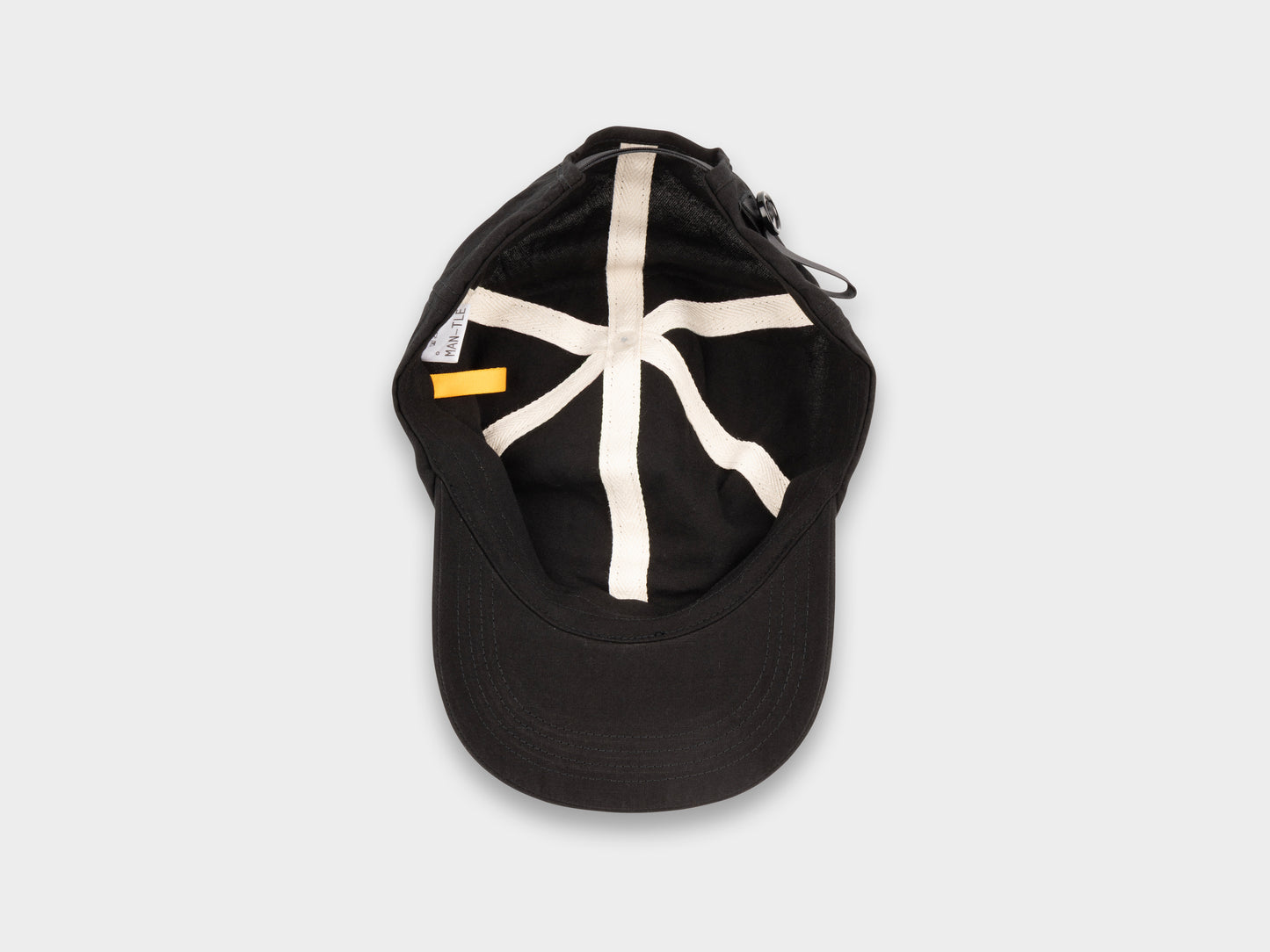 SPC3 "Deep Cap" Roll–dyed Black Linen