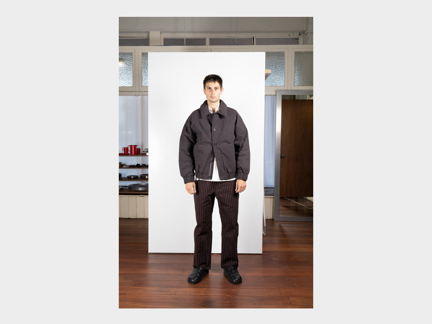 R0D3 "Down Blouson" Earth Wax