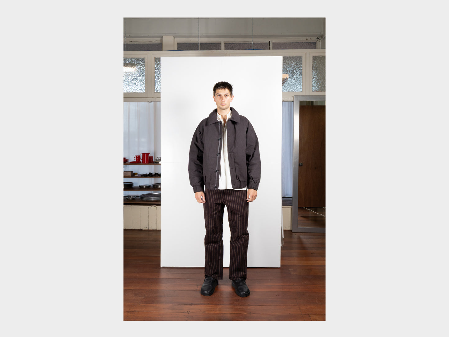 R0D3 "Down Blouson" Earth Wax