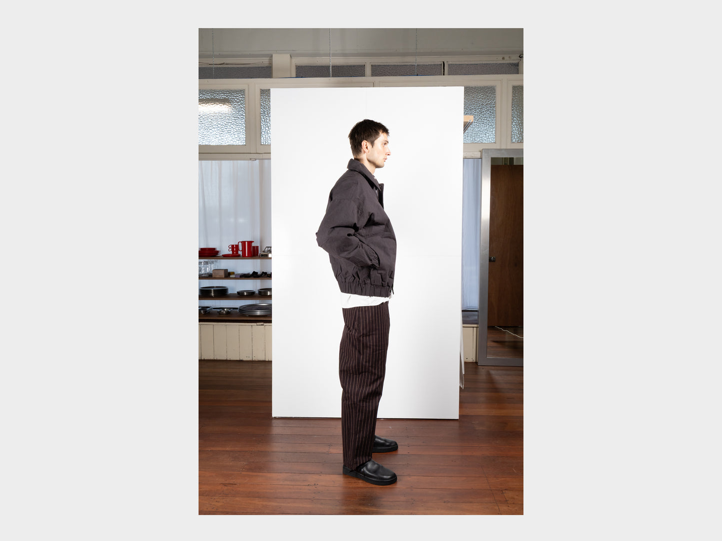 R0D3 "Down Blouson" Earth Wax