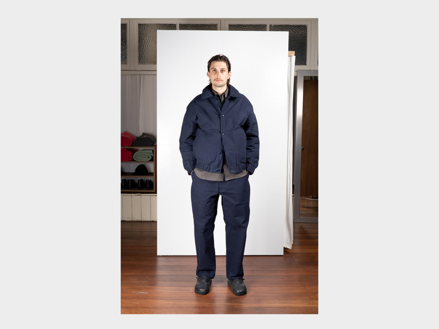 SPD3 "Down Blouson" Pacific Wax
