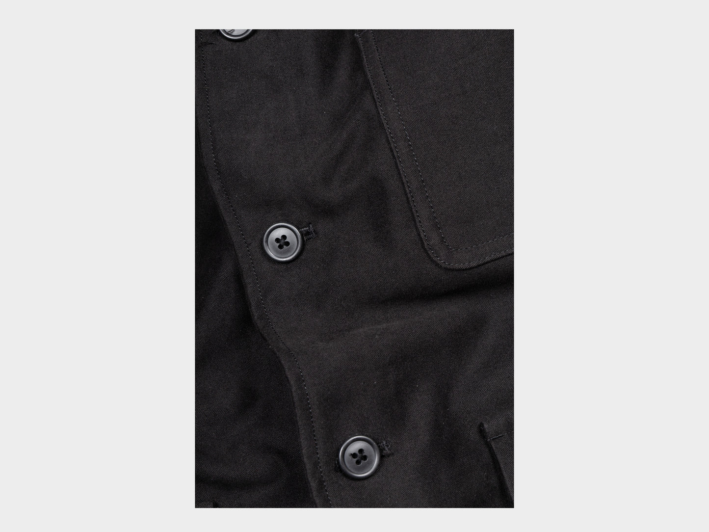 R0J2 "Jebok Jacket" Black Moleskin