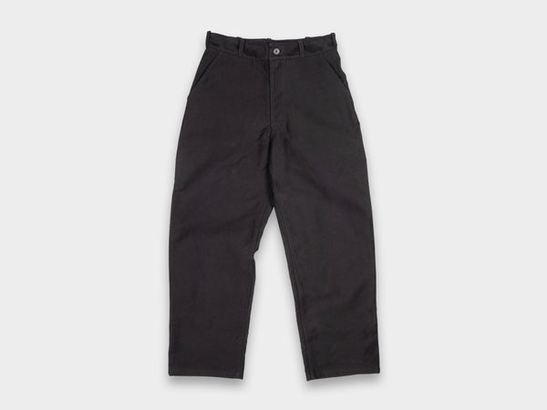 R0J6 "Jebok Pants" Black Moleskin
