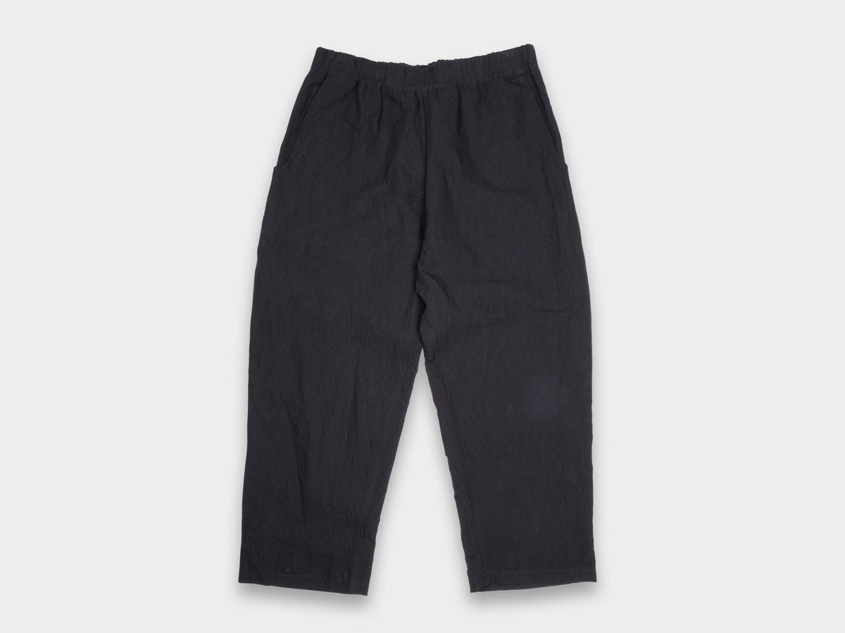 SPP6 "Easy Pants" Black Linen