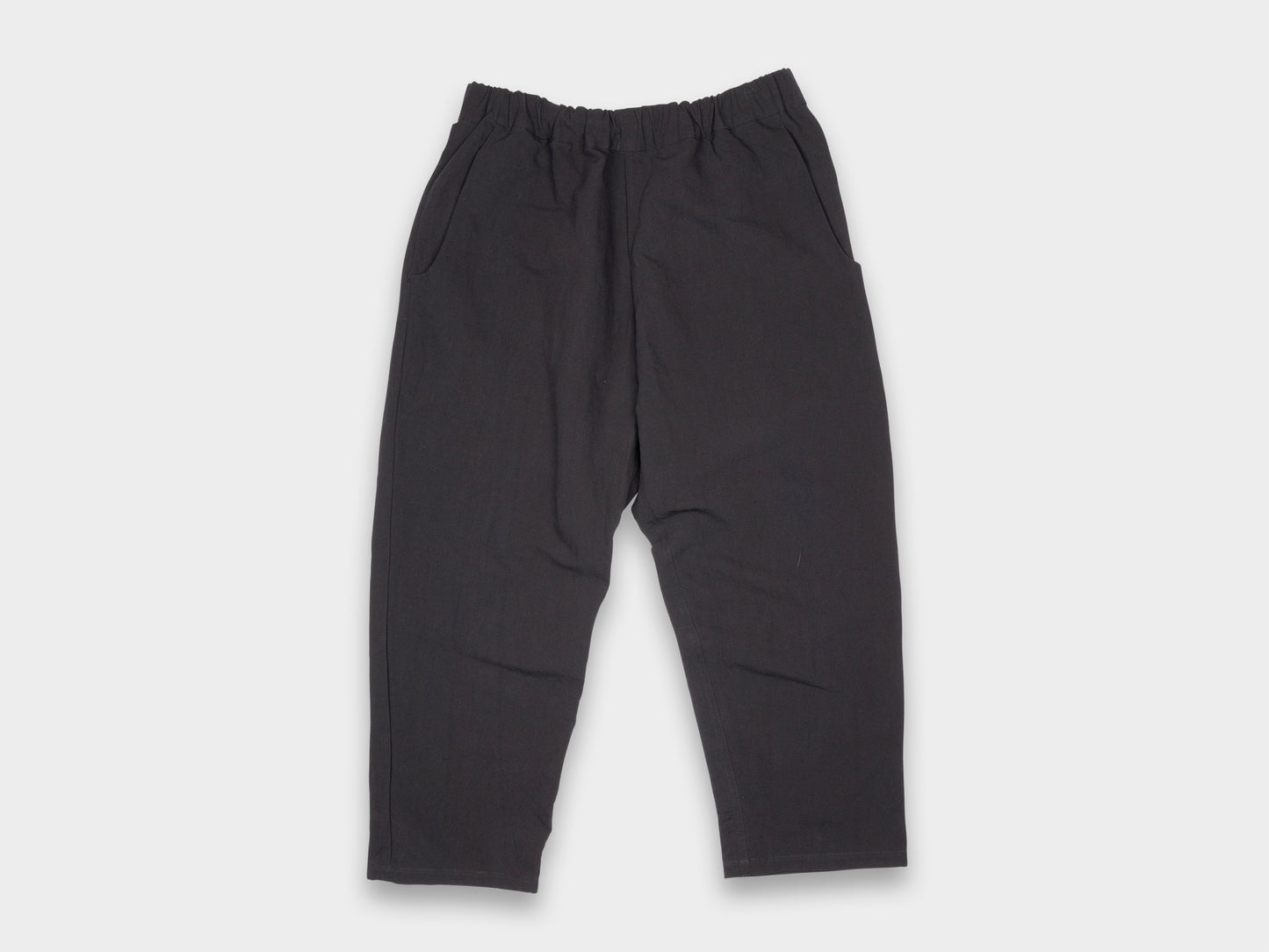 SPP6 "Easy Pants" Roll–Dyed Black Linen