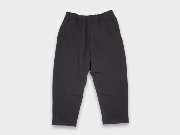 SPP6 "Easy Pants" Roll–Dyed Black Linen