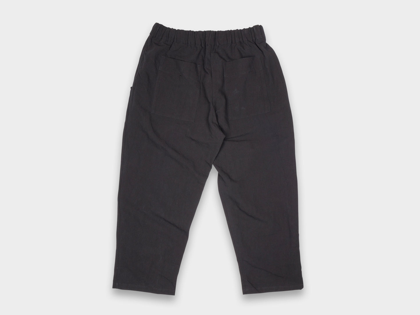 SPP6 "Easy Pants" Roll–Dyed Black Linen